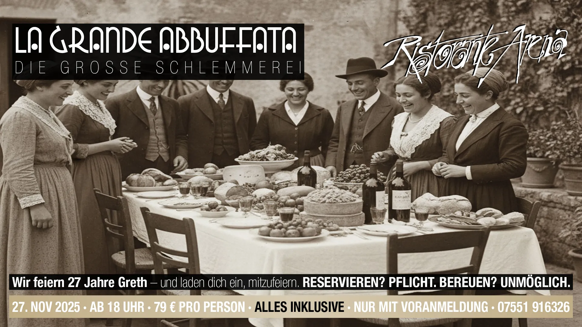 ARENA Valentinstag 2024 ARENA La Grande Abbuffata 2025 11