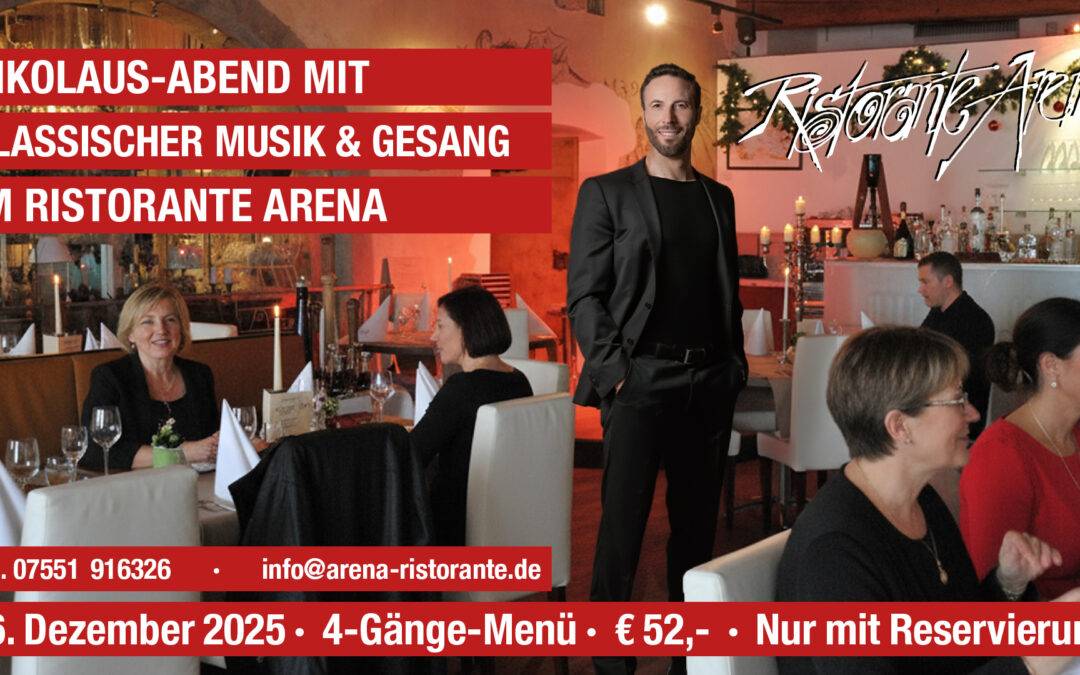 Nikolaus-Abend mit klassischer Musik & Gesang