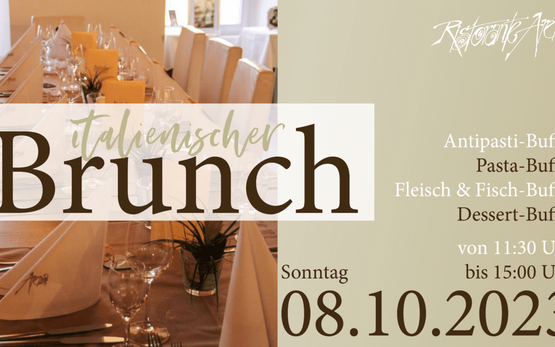 Italienischer Brunch am 08.10.2023