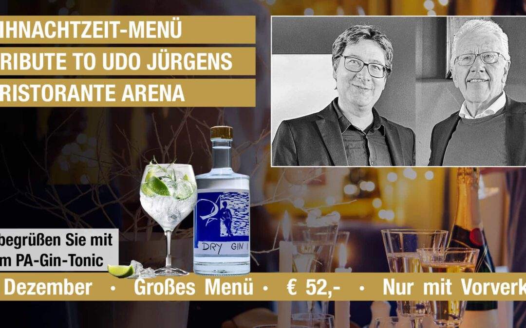 Weihnachtszeit-Menü-Abend am 18.12.2024